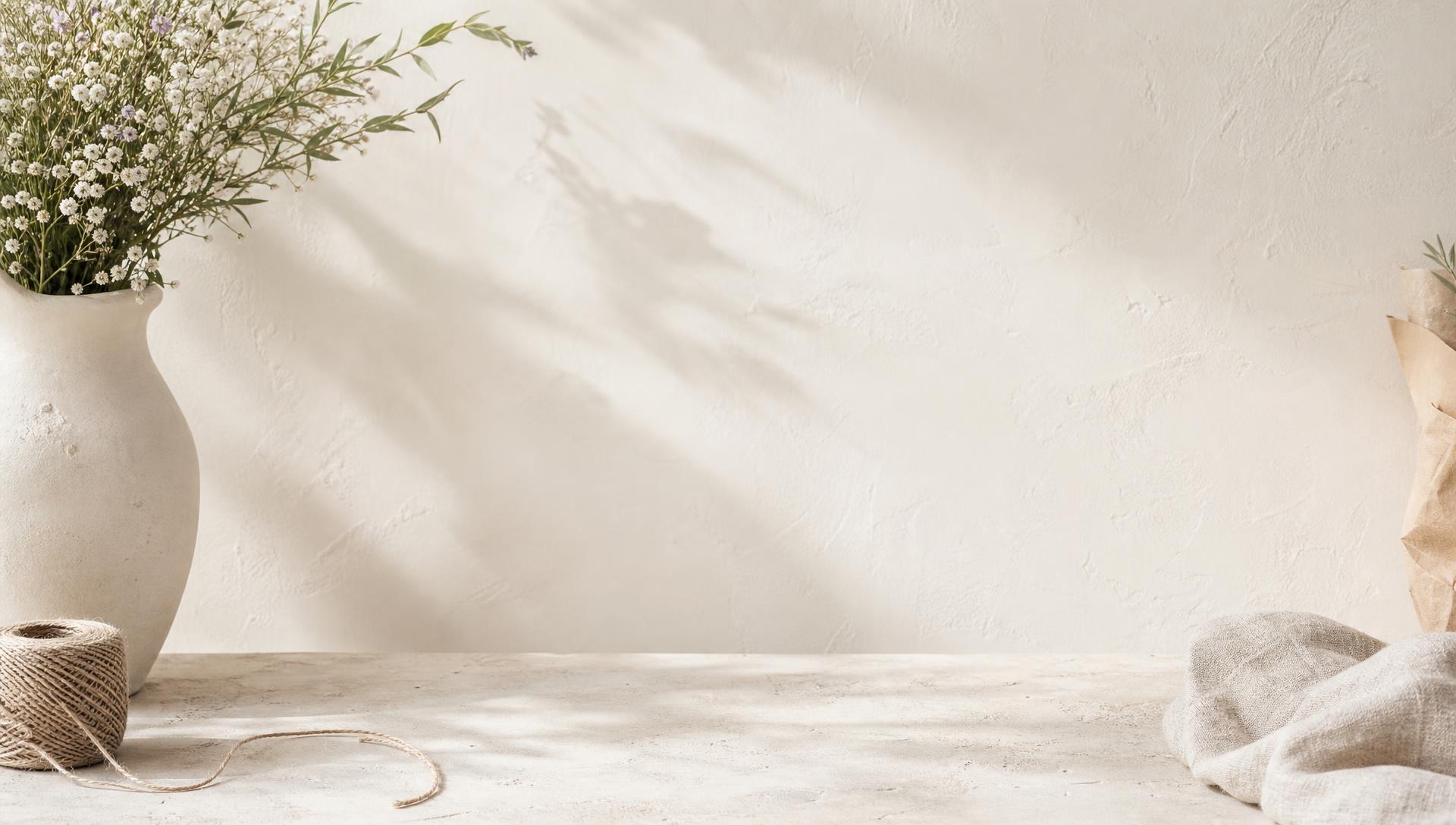 פרחי שישי על שולחן מואר